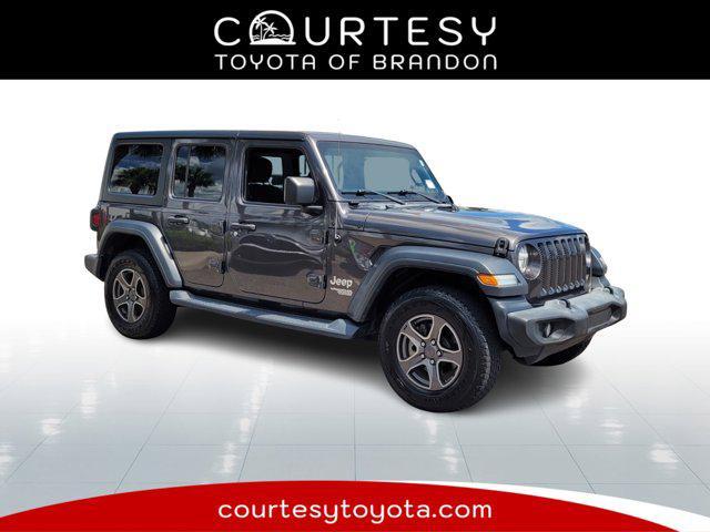 used 2018 Jeep Wrangler Unlimited car, priced at $20,360