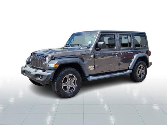 used 2018 Jeep Wrangler Unlimited car, priced at $20,360