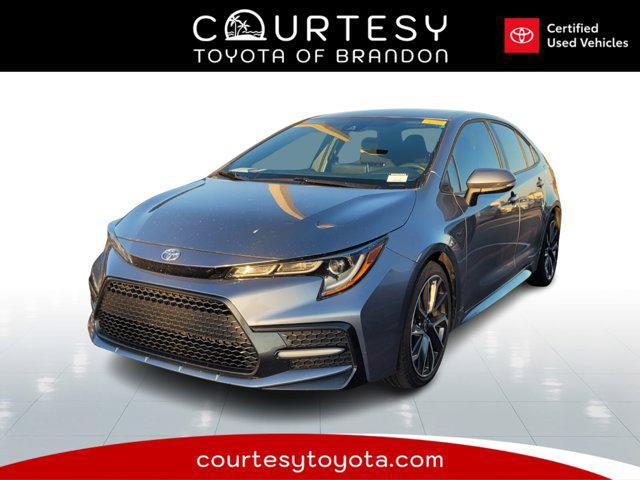 used 2021 Toyota Corolla car, priced at $16,134