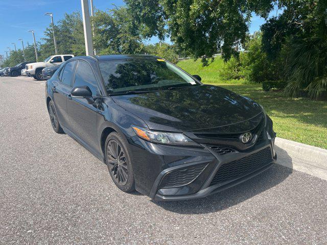used 2021 Toyota Camry car, priced at $22,520