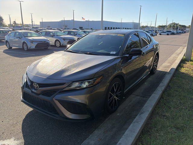 used 2021 Toyota Camry car, priced at $18,995