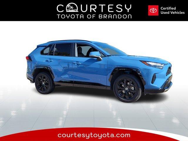 used 2023 Toyota RAV4 Hybrid car, priced at $32,592