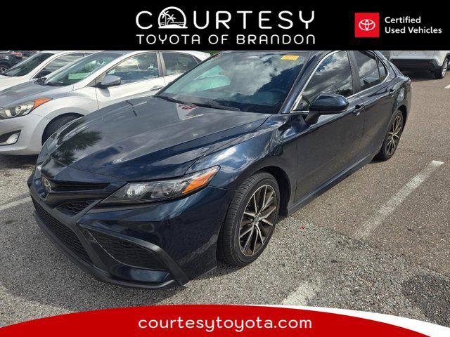 used 2021 Toyota Camry car, priced at $21,539