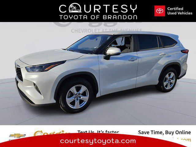 used 2023 Toyota Highlander car, priced at $33,936