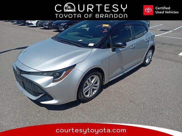 used 2021 Toyota Corolla Hatchback car, priced at $21,999