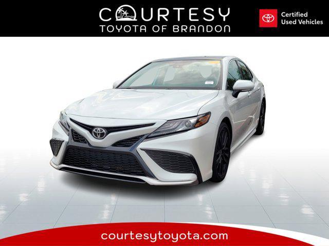 used 2021 Toyota Camry car, priced at $27,901