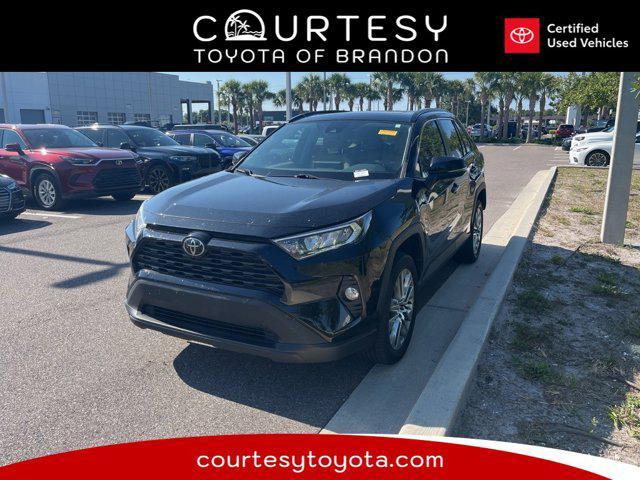 used 2021 Toyota RAV4 car, priced at $26,199