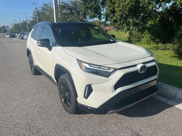 used 2022 Toyota RAV4 Hybrid car, priced at $34,266