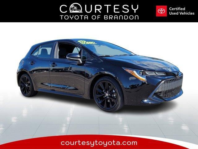 used 2022 Toyota Corolla Hatchback car, priced at $22,500