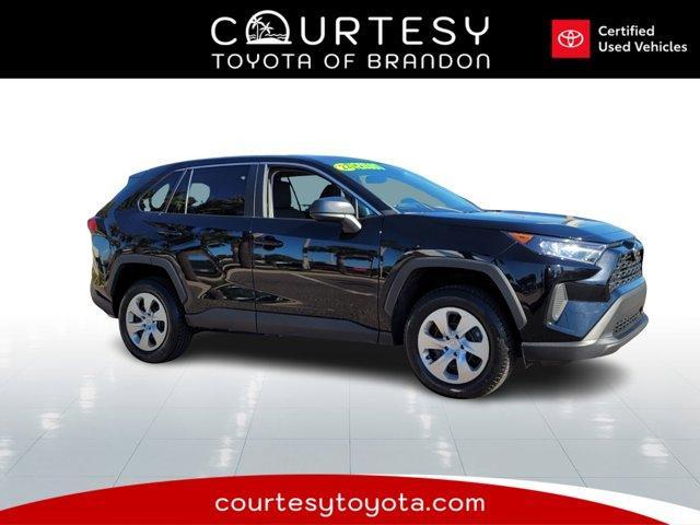 used 2022 Toyota RAV4 car, priced at $25,587