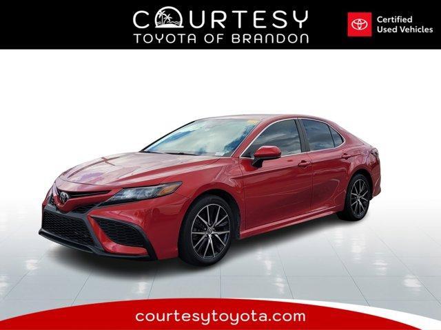 used 2021 Toyota Camry car, priced at $25,808