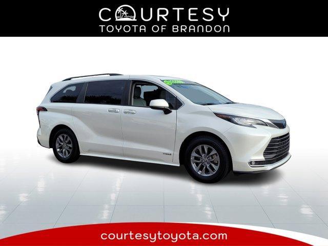 used 2021 Toyota Sienna car, priced at $32,000