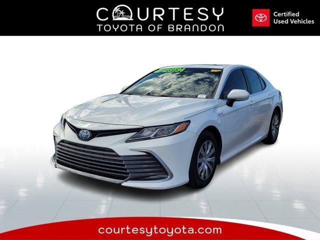 used 2021 Toyota Camry Hybrid car, priced at $22,734