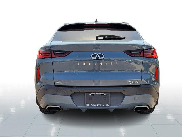 used 2022 INFINITI QX55 car, priced at $32,721