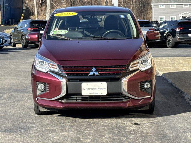 used 2021 Mitsubishi Mirage car, priced at $14,000