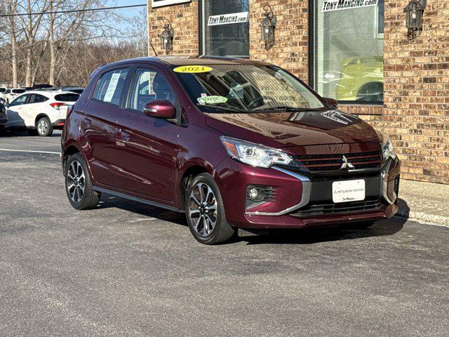 used 2021 Mitsubishi Mirage car, priced at $14,000