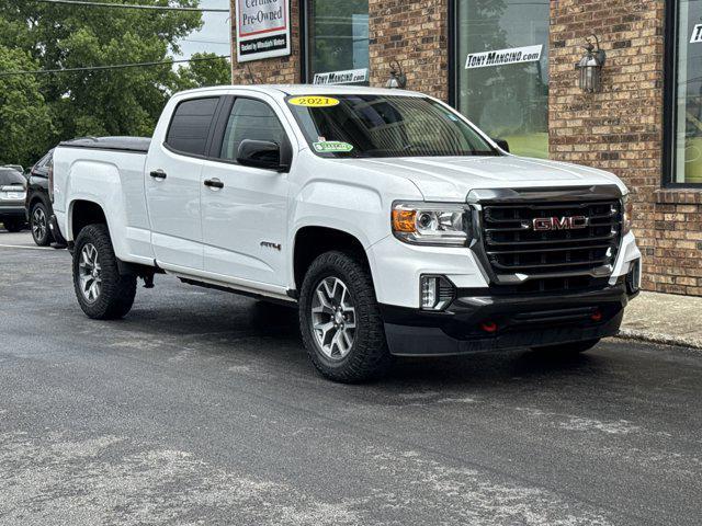 used 2021 GMC Canyon car, priced at $34,400