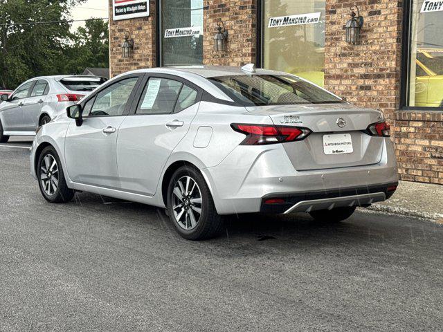 used 2021 Nissan Versa car, priced at $14,400