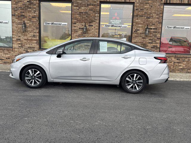 used 2021 Nissan Versa car, priced at $14,400