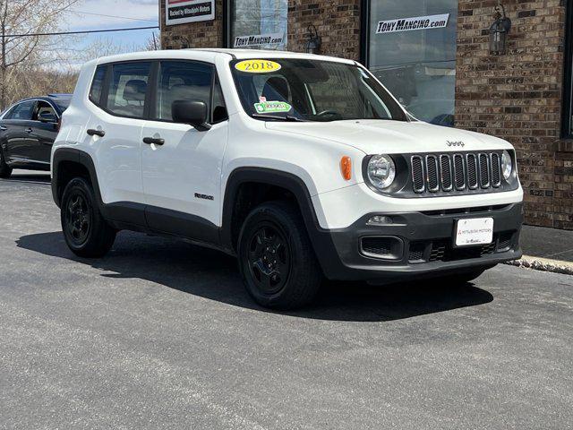 used 2018 Jeep Renegade car, priced at $14,000