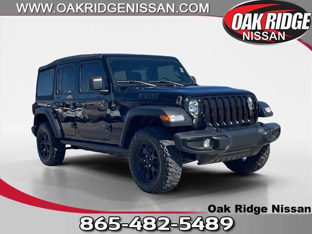 used 2021 Jeep Wrangler Unlimited car, priced at $36,995