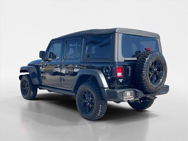 used 2021 Jeep Wrangler Unlimited car, priced at $36,995