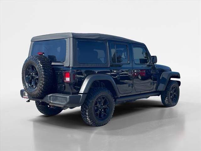 used 2021 Jeep Wrangler Unlimited car, priced at $36,995