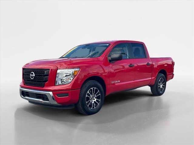 used 2022 Nissan Titan car, priced at $34,995