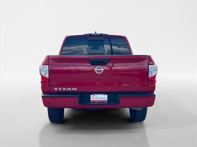 used 2022 Nissan Titan car, priced at $34,995