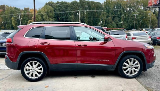 used 2017 Jeep Cherokee car, priced at $9,990