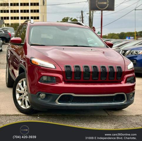 used 2017 Jeep Cherokee car, priced at $9,990