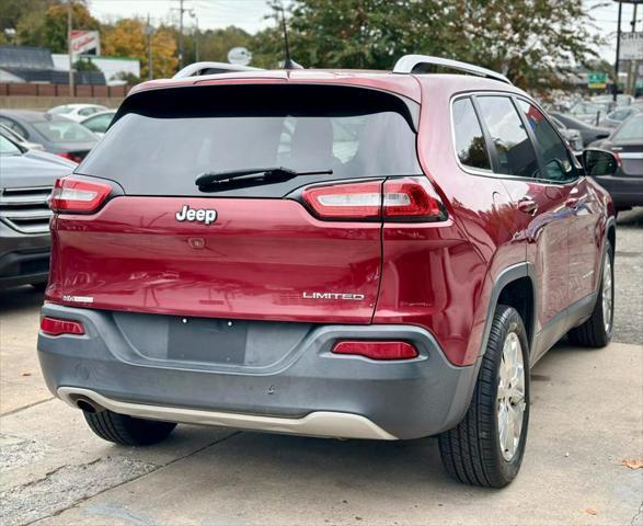 used 2017 Jeep Cherokee car, priced at $9,990