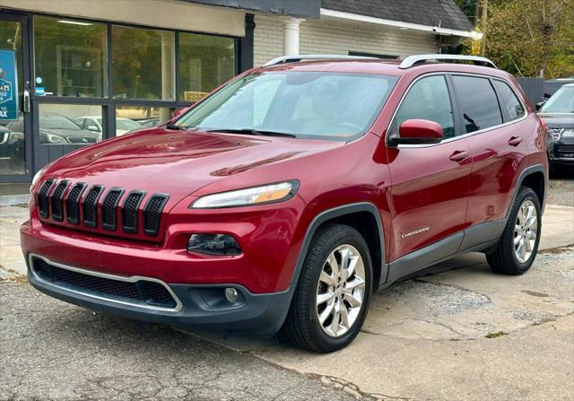 used 2017 Jeep Cherokee car, priced at $9,990