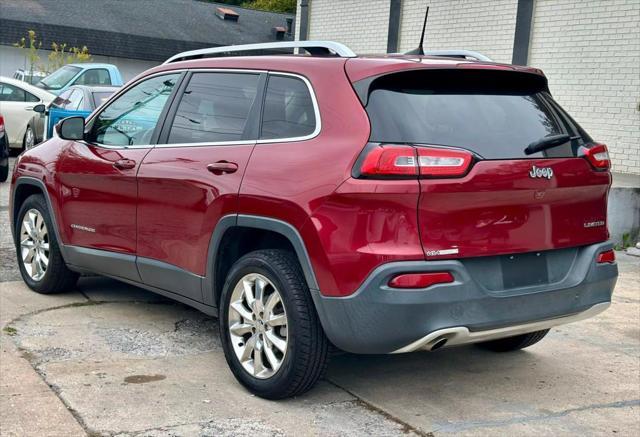 used 2017 Jeep Cherokee car, priced at $9,990