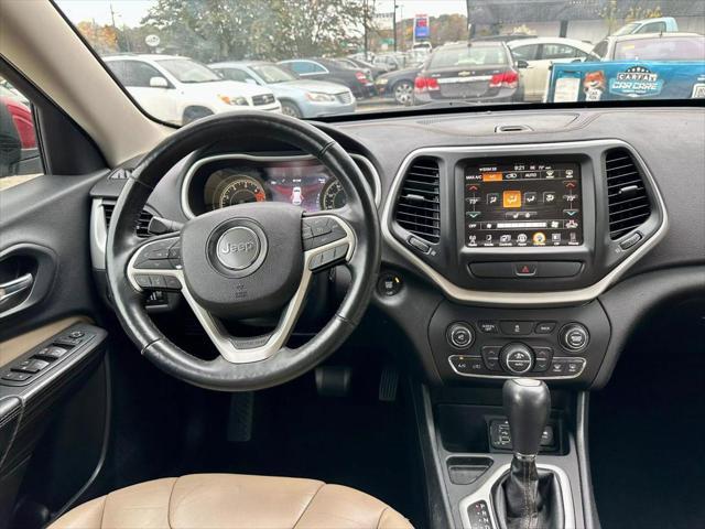 used 2017 Jeep Cherokee car, priced at $9,990