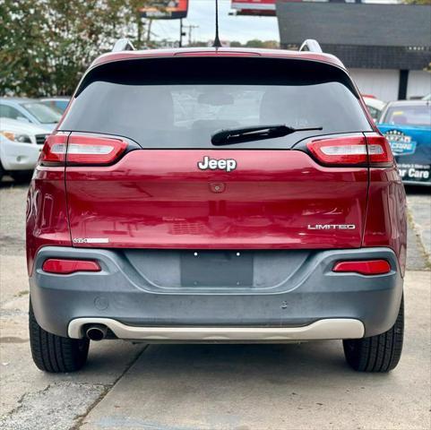 used 2017 Jeep Cherokee car, priced at $9,990