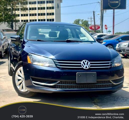 used 2014 Volkswagen Passat car, priced at $5,990