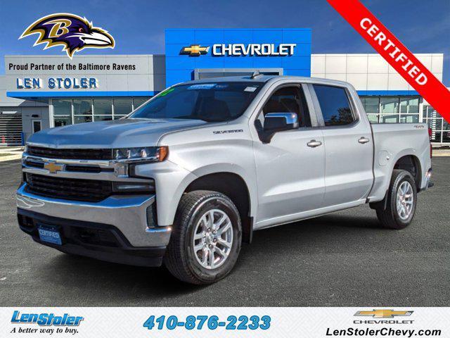 used 2022 Chevrolet Silverado 1500 car, priced at $35,500