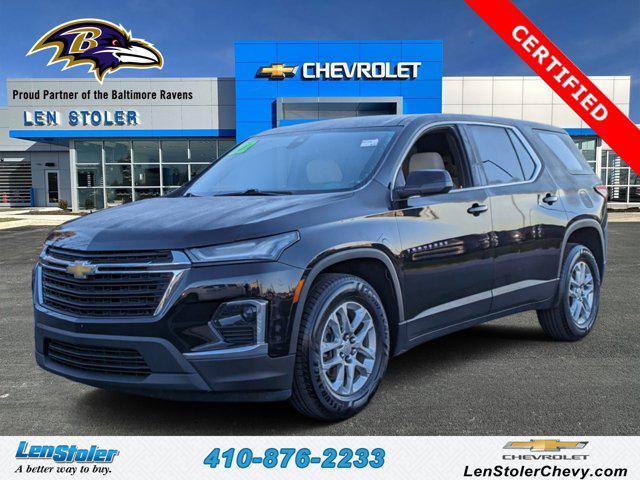 used 2022 Chevrolet Traverse car, priced at $27,432