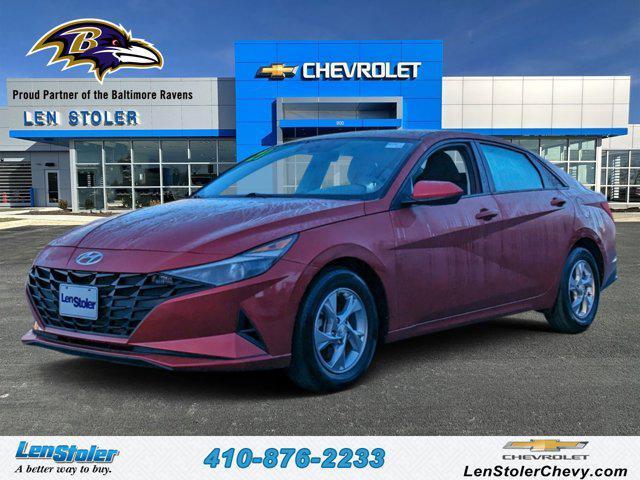 used 2021 Hyundai Elantra car, priced at $17,629