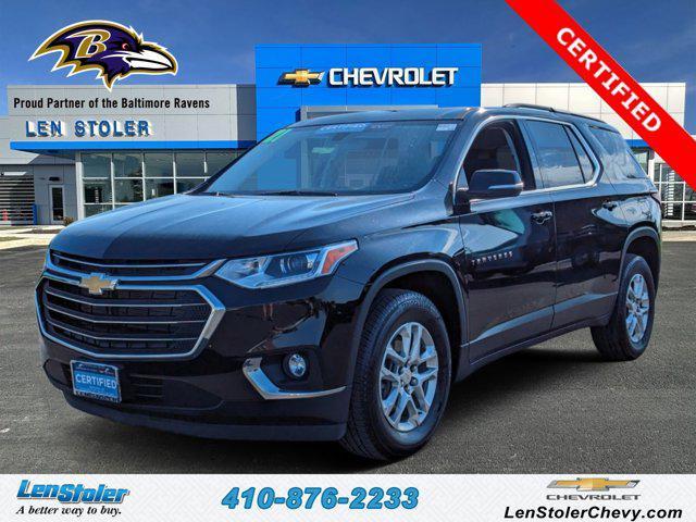 used 2021 Chevrolet Traverse car, priced at $29,811