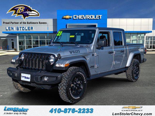 used 2021 Jeep Gladiator car, priced at $32,293
