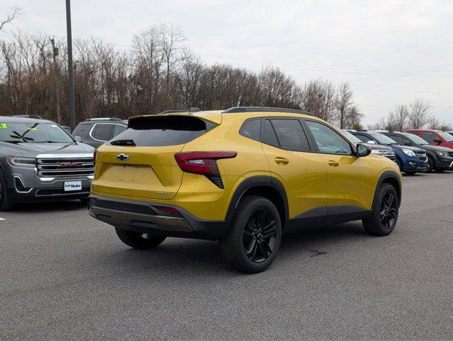 new 2025 Chevrolet Trax car, priced at $25,450