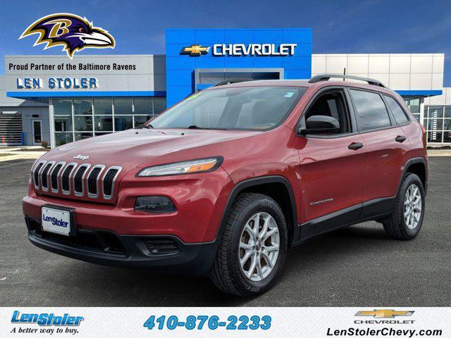 used 2016 Jeep Cherokee car, priced at $13,247