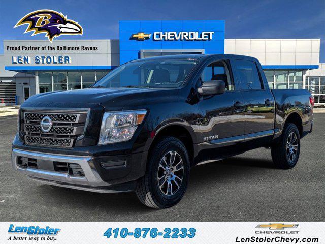 used 2022 Nissan Titan car, priced at $28,986