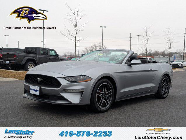 used 2022 Ford Mustang car, priced at $21,296