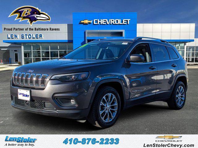 used 2021 Jeep Cherokee car, priced at $17,250