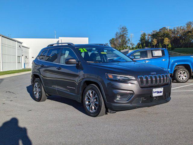 used 2021 Jeep Cherokee car, priced at $17,250