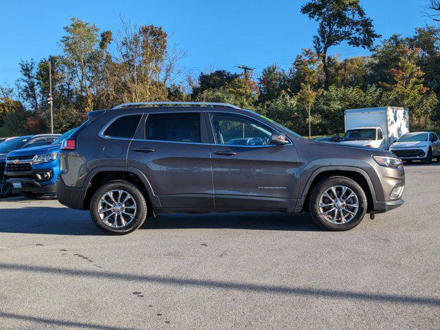 used 2021 Jeep Cherokee car, priced at $17,250