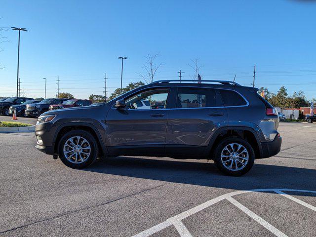 used 2021 Jeep Cherokee car, priced at $17,250